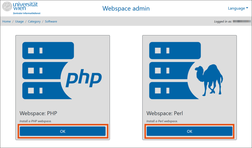 Select PHP or Perl