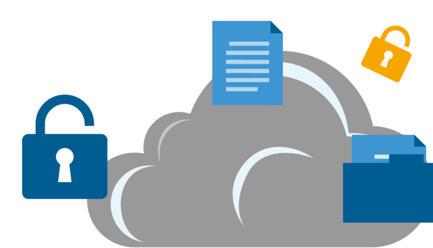 Illustration – cloud storage