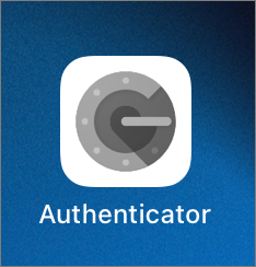 Screenshot Google Authenticator Icon