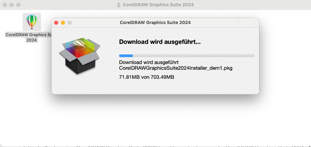 Screenshot Download Installationsdatei