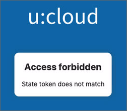 Screenshot access forbidden