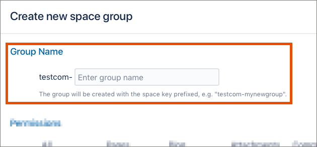 Screenshot group name