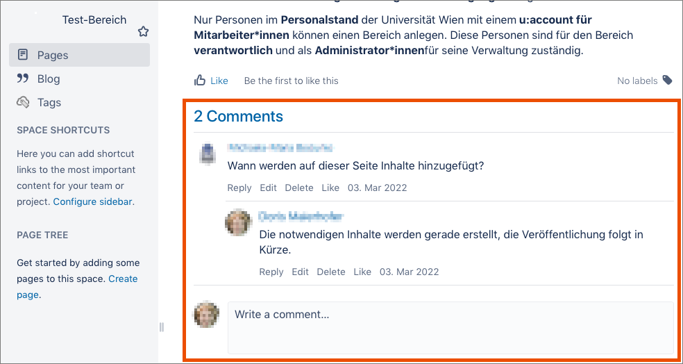 Screenshot commenting