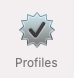 Screenshot macOS preferences - profiles