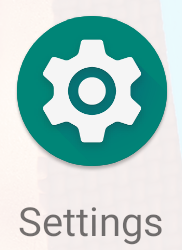 Screenshot Android Settings Icon