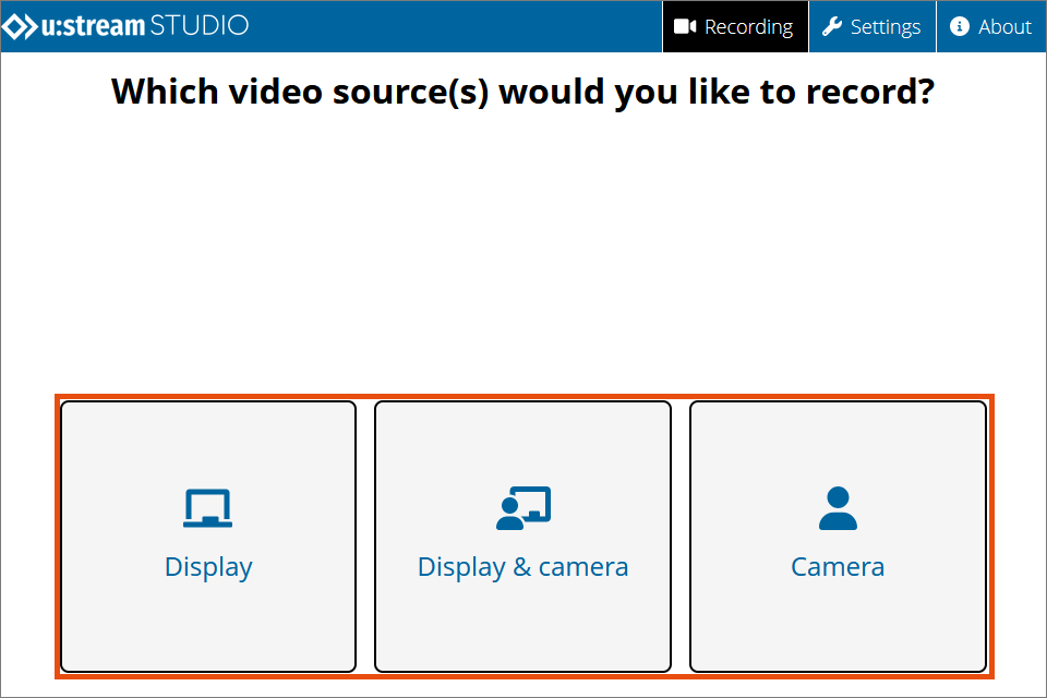 selecting source