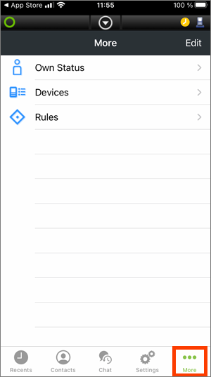 Screenshot – Adding new device