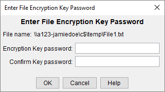 Screenshot - type in password