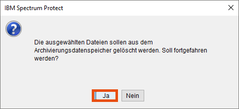 Screenshot Windows Löschung bestätigen