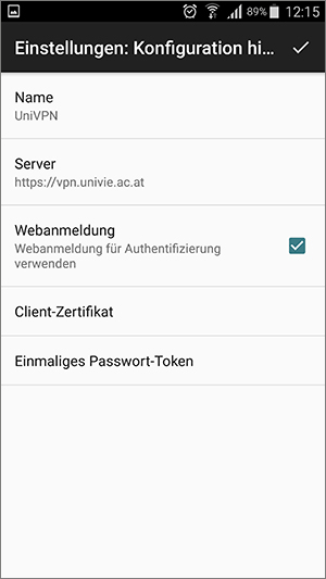 screenshot Android F5Access Einstellungen Webanmeldung aktivieren