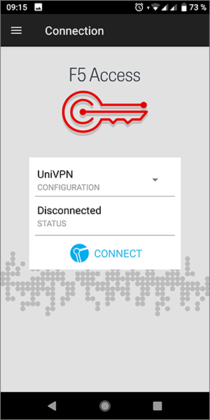 Screenshot Android F5 Access connect 