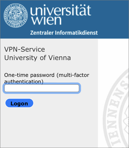 VPN entering second factor