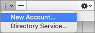 Screenshot Outlook macOS New Account